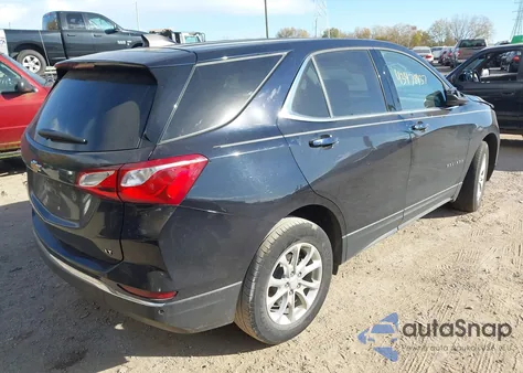 2020 Chevrolet Equinox Fwd Lt 1.5L Turbo из США, поврежденный, VIN 2GNAXKEV5L6246934